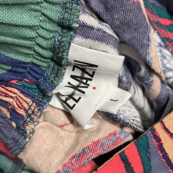 Anthropologie Bel Kazen Chelsea bird pants size large new without tags - Picture 9 of 9